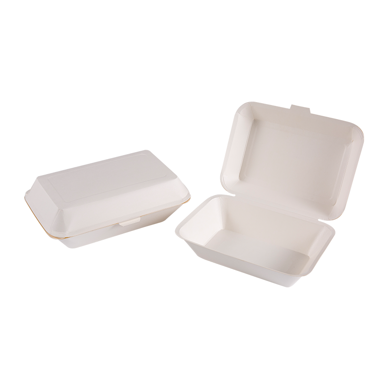 Disposable Biodegradable Oil-proof Lunch Boxes