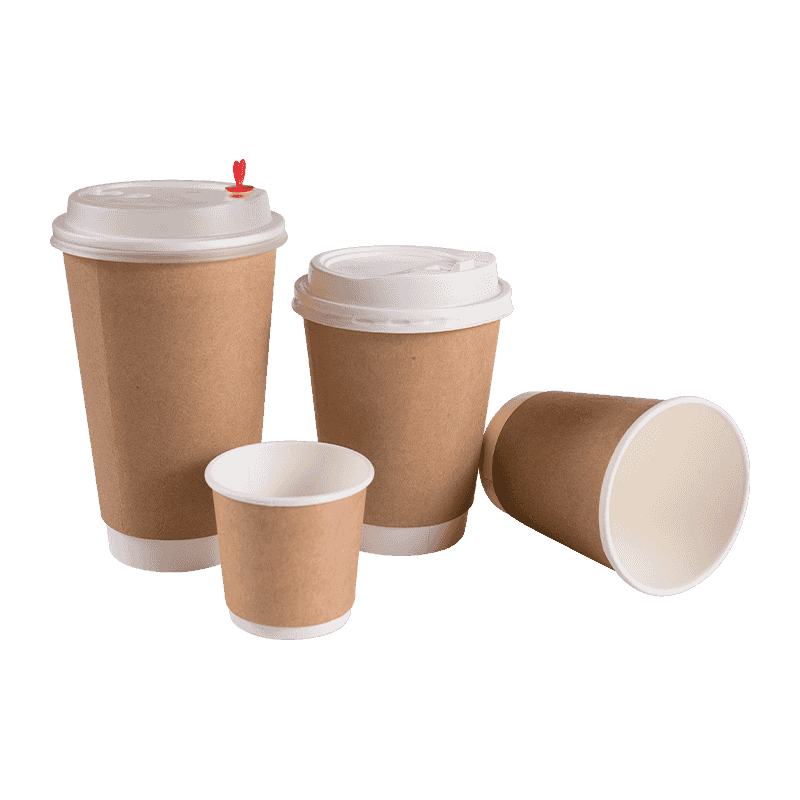 Kraft Double Wall Take Out Coffee Cups: A perfect combination of environmental protection and insulation