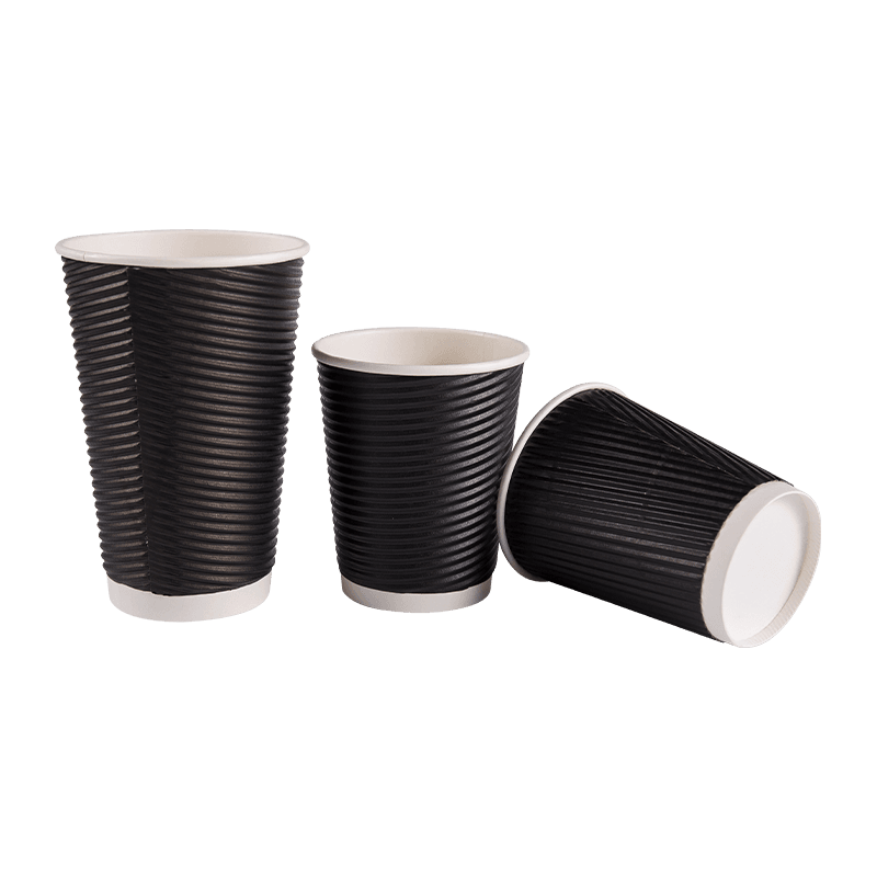 Printing Disposable Coffee & Tea Ripple Paper Cup