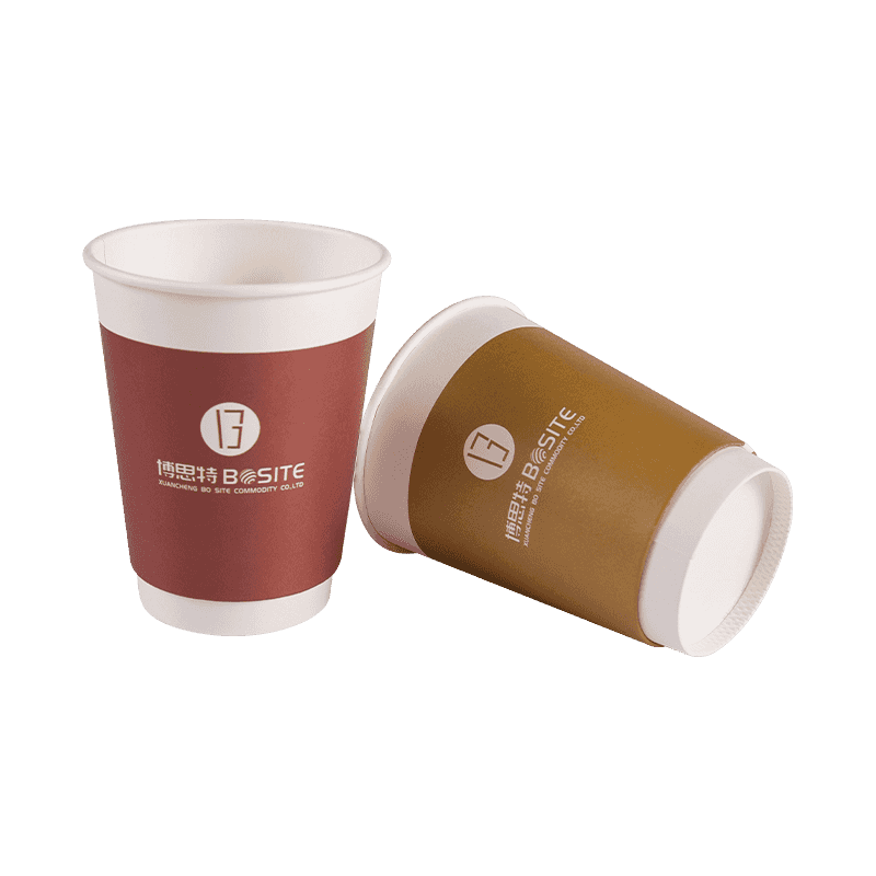 Biodegradable Double Wall Hot & Cold Drinks Paper Cup