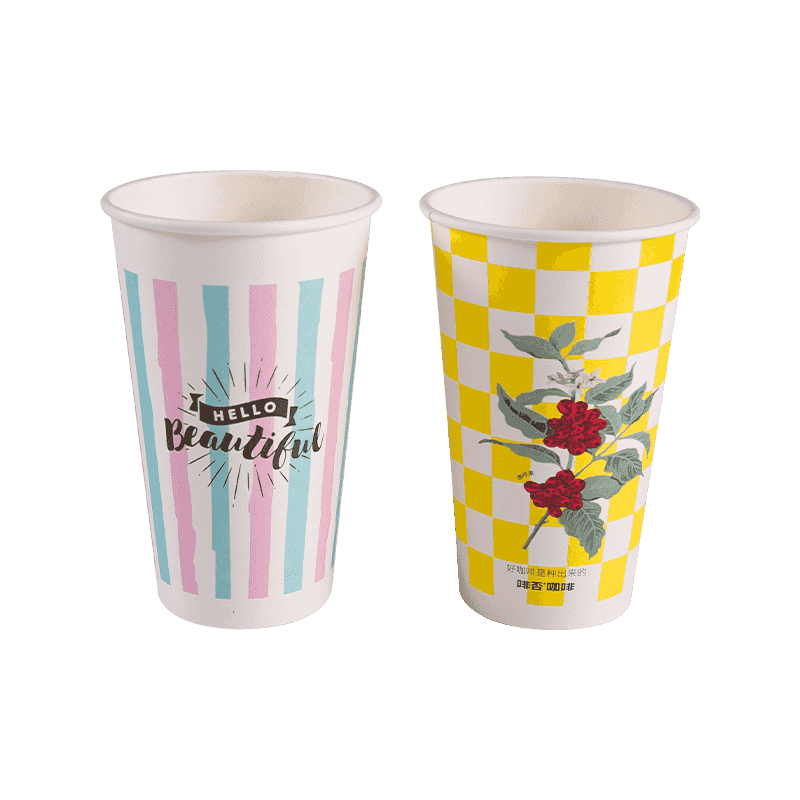 Disposable Single Wall Paper Cups for Bulk Takeaway Tea Drinks