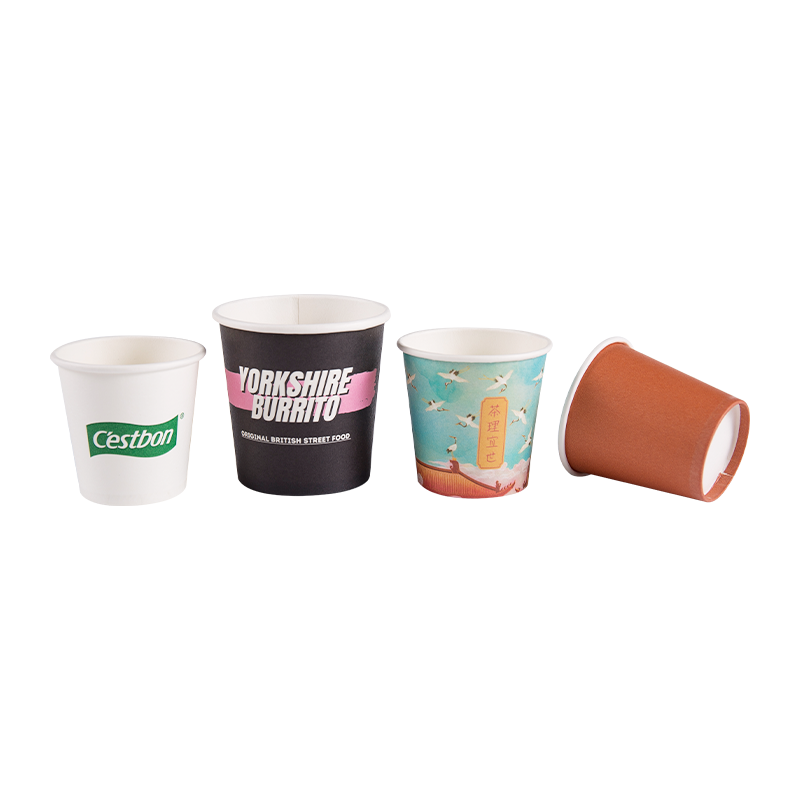 Disposable Stackable Printed Coffee Paper Cup