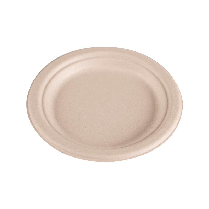 Disposable Biodegradable Waterproof and Greaseproof Paper Plate