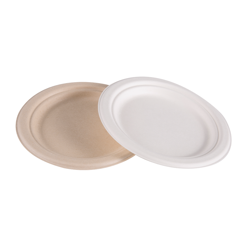 Disposable Biodegradable Waterproof and Greaseproof Paper Plate