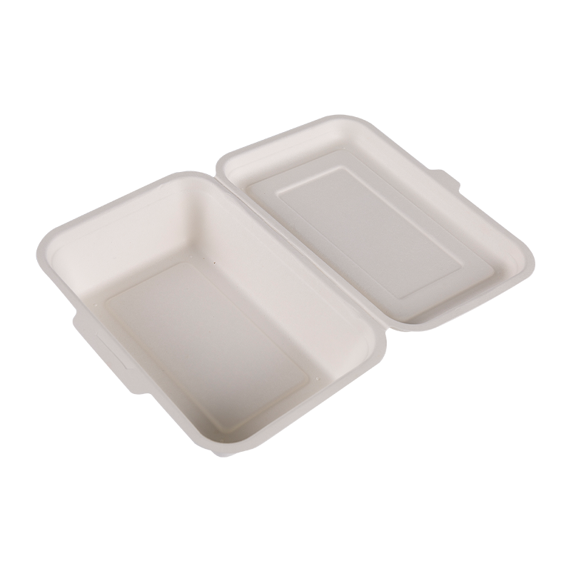 Biodegradable Disposable Flip Cover Takeout Lunch Container