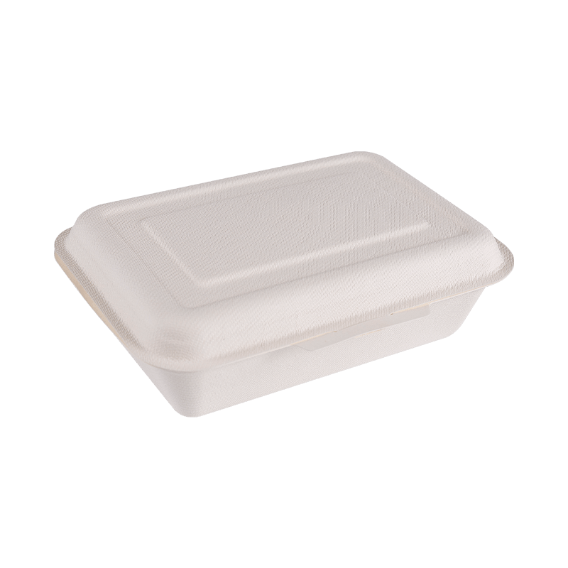 Biodegradable Disposable Flip Cover Takeout Lunch Container