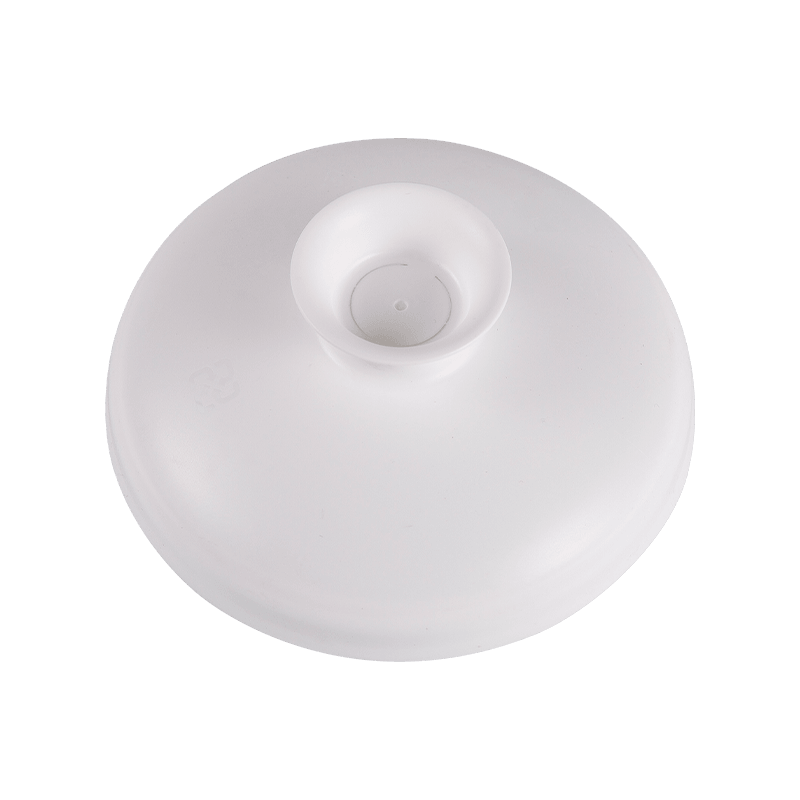 Disposable Takeaway Cold Drink Plastic PP Dome Cover with O-Hole