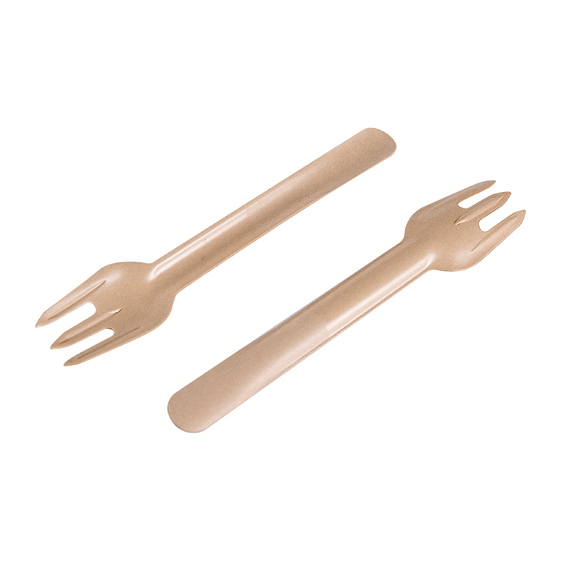 Cake Salad Environmentally Friendly Biodegradable Disposable Knife, Fork and Spoon Set